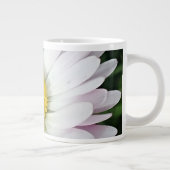 Mooie witte madelief grote koffiekop (Rechts)