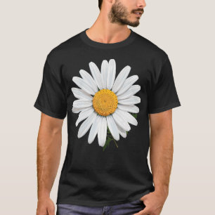 Mooie witte madeliefjes bloem t-shirt