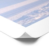 Mooie Witte Paard Poster (Hoek)