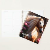 Mooie witte paarden planner (Display)