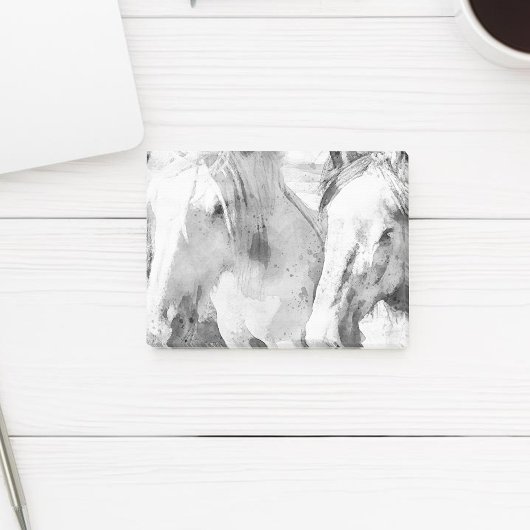 Mooie witte paarden post-it® notes