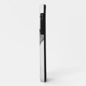 Mooie witte paarse kop Case-Mate iPhone case (Achterkant/links)