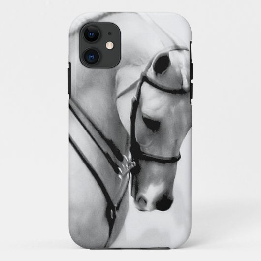 Mooie witte paarse kop Case-Mate iPhone case (Achterkant)