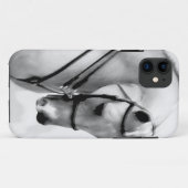 Mooie witte paarse kop Case-Mate iPhone case (Achterkant (horizontaal))