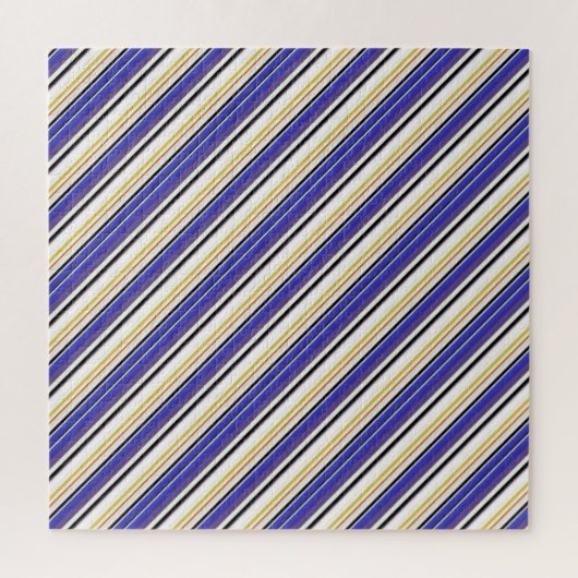 Mooie witte paarse strepen legpuzzel (Verticaal)