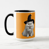 Mooie Witte Perzische Heks Halloween Mok (Links)