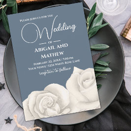 Mooie witte roze roze roodbruin en witbruin huweli kaart