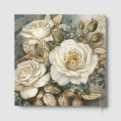 Mooie Witte Rozen Gastenboek (Achterkant)