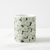 Mooie Witte Rozen Koffiemok (Center)