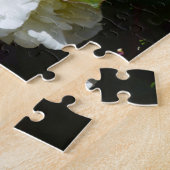 Mooie witte rozen legpuzzel (Zijkant)