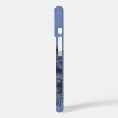 Mooie witte tijger met kristalblauwe ogen Case-Mate iPhone case (Achterkant / Links)