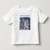 Mooie witte tijger met kristalblauwe ogen