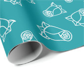 Mooie Witte Trouwrozen Huwelijk Naadloos Cadeaupapier (Rol Hoek)