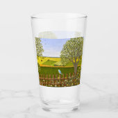 Mooie witte uitzicht glas (Voorkant)