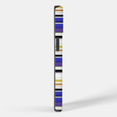 Mooie witte violette strepen Case-Mate iPhone case (Achterkant / Rechts)