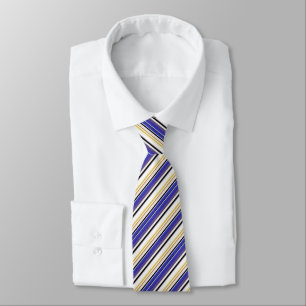 Mooie witte violette strepen stropdas