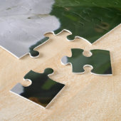 Mooie Witte Winde Bloem Puzzel (Zijkant)