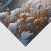 Mooie witte zwaan op een meer decoupage tissuepapier (Detail)