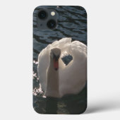 Mooie witte zwaluw Case-Mate iPhone case (Achterkant)