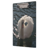 Mooie witte zwaluw klembord (Links)