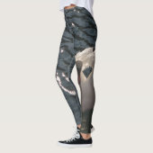 Mooie witte zwaluw leggings (Links)