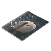 Mooie witte zwaluw notitieboek (Linkerzijde)