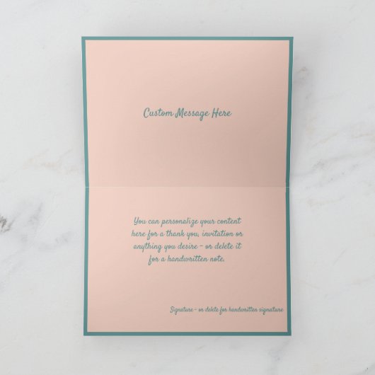 Mooie witte zwanen patroonontwerp kaart (Binnen)