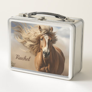 Mooie woestijn palomino paard
