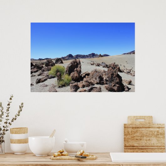 Mooie woestijn poster (Keuken)