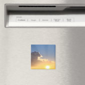 Mooie woestijn zonsopgang magneet (Insitu (Vaatwasser))