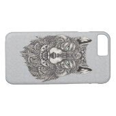 Mooie wolf, Abstracte illustratie Case-Mate iPhone Case (Achterkant (Horizontaal))