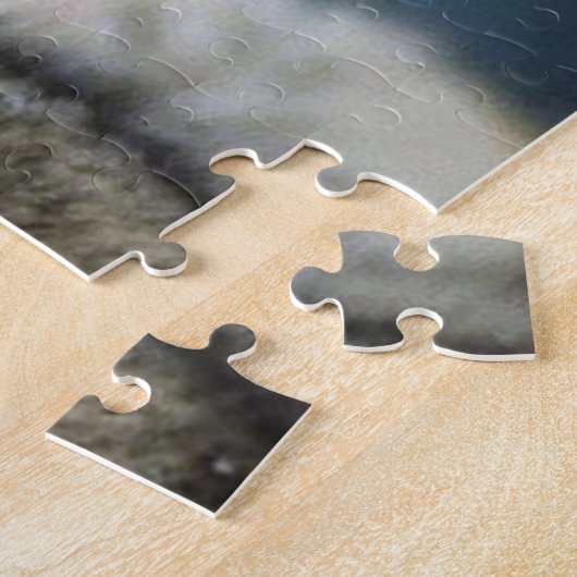 Mooie Wolf in de winter, Jigzaag Puzzle Legpuzzel (Zijkant)