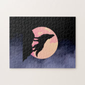 mooie wolf legpuzzel (Horizontaal)