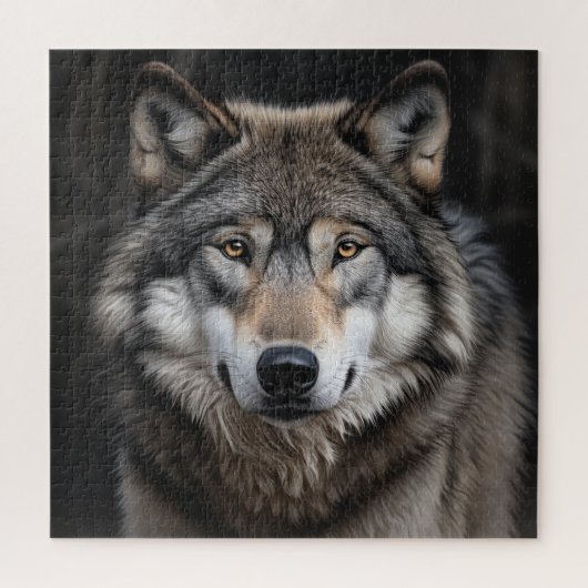 Mooie Wolf Legpuzzel (Verticaal)