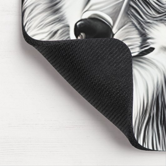 Mooie Wolf Mousepad Muismat (Hoek)