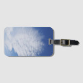 Mooie wolk bagagelabel (Voorkant (horizontaal))