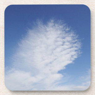 Mooie wolk bier onderzetter