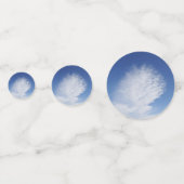 Mooie wolk confetti (Achterkanten)