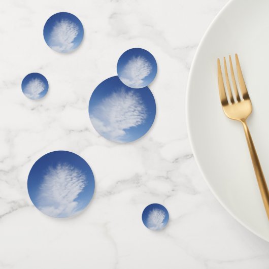 Mooie wolk confetti (Groep)