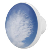 Mooie wolk keramische knop (Rechts)