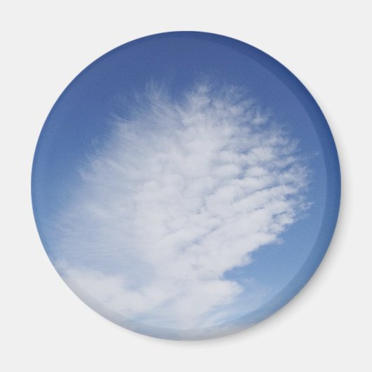 Mooie wolk magneet (Voorkant)