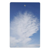 Mooie wolk mini klembord (Achterkant)