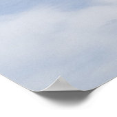 Mooie wolk poster (Hoek)