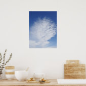 Mooie wolk poster (Keuken)