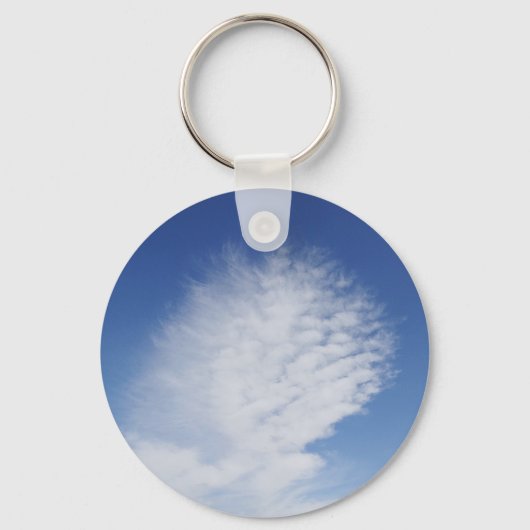 Mooie wolk sleutelhanger (Voorkant)
