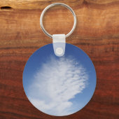 Mooie wolk sleutelhanger (Voorkant)