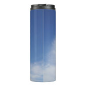 Mooie wolk thermosbeker (Achterkant)