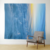 Mooie wolk wandkleed (In Situ (horizontaal))