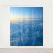 Mooie wolk wandkleed (Voorkant)
