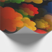 Mooie wolken cadeaupapier (Hoek)